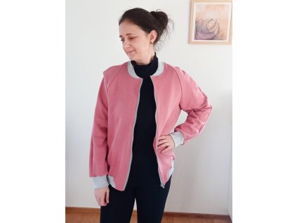 Mikina Pivoňka růžová