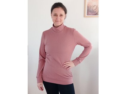 Dámský rolák malina