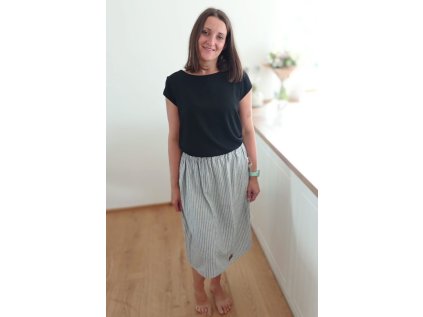 sukně len tm sedypruh2