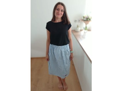 sukně len sv modry pruh2