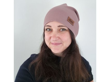 Dámská čepice úzké žebro - barevné varianty