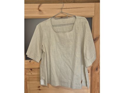 Dámská halenka Zvoneček len Béžová