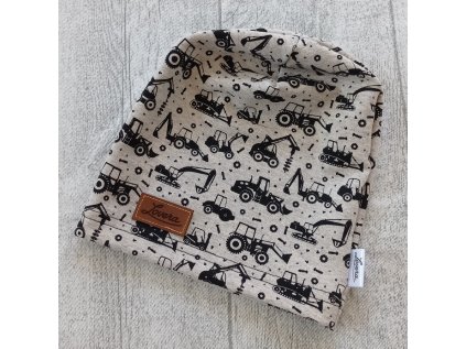 Dětská čepice Bagr
