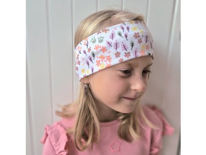 dětská čelenka rostlinky