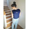 1448 4 damska vesta plicnik manzestr tmave modra