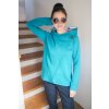 Kabátek Borůvka prošev tyrkys (Velikost dámské 36/38)