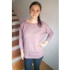 Dámské tričko Kontryhel dírkovaný úplet mauve