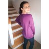 Dámské tričko Andělika lyocell tm.fialové