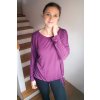 Dámské tričko Andělika lyocell tm.fialové