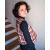 1847 1 damska vesta plicnik flanel horcicova