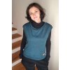 Dámská vesta Divizna petrolejová