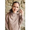 Dámská mikina Máta BIO bavlna béžová
