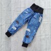 kalhoty letní softshell modra