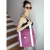 Dámská designová taška Vak Tmavě fuchsiová