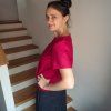 Dámská halenka Tulipán červená