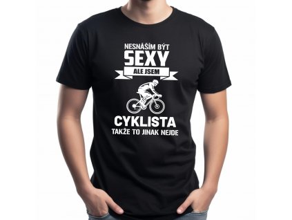 sexy cyklista černé