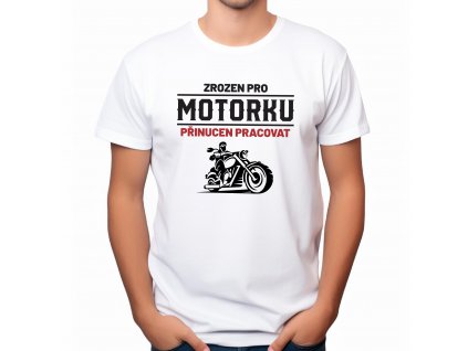 zrozen pro motorku bílé