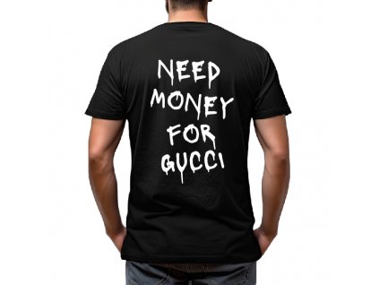 Muži černé need money for gucci
