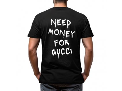 Muži černé need money for gucci