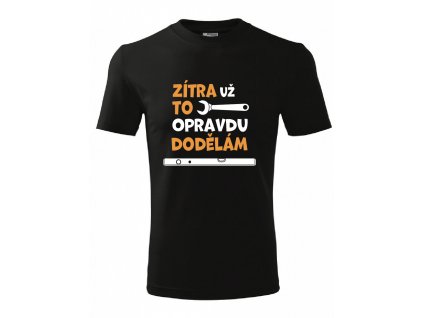 zítra to dodělám černé