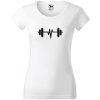 dámské tep činka bílé