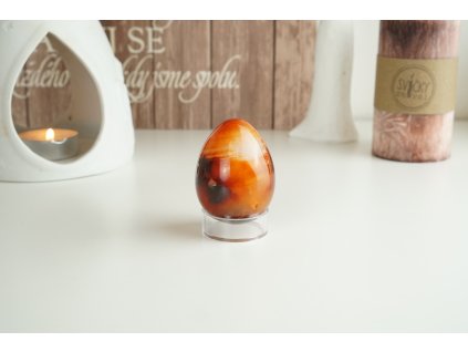 Vejce z Karneolu 5 cm