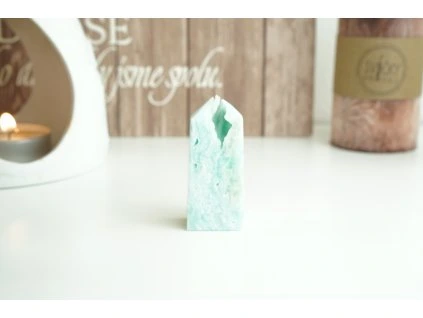 Aragonit modrý - špička