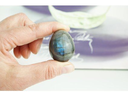 Labradorit - vajíčko 4 cm