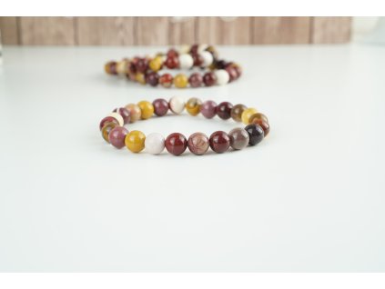 Náramek z Mokaitu 8 mm