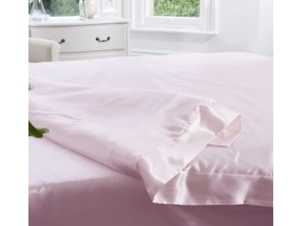 luxusní ložnice růžové hedvábí lovesilk