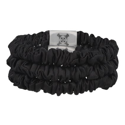hedvábná gumička tenká černá LOVESILK 3x