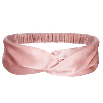 hedvabna celenka lovesilk ruzova