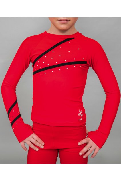 Triko zdobené lemovkou