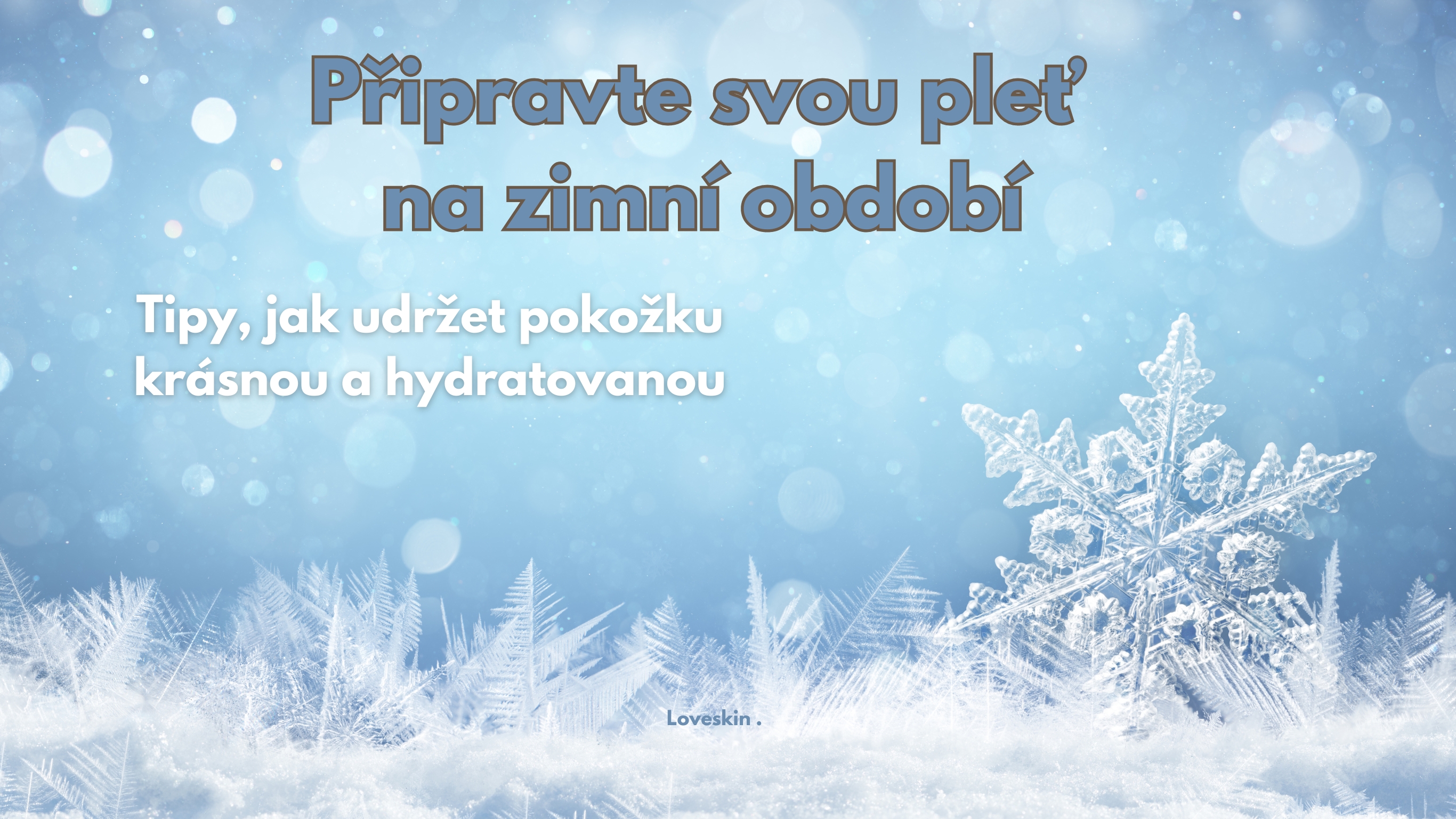 Základní průvodce péčí o pleť v zimním období