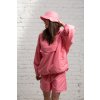 Dámská nepromokavá bunda SOULMATES přes hlavu • RŮŽOVÁ LOSOSOVÁ