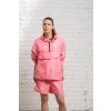 Dámská nepromokavá bunda SOULMATES přes hlavu • RŮŽOVÁ LOSOSOVÁ