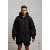 Pánská nepromokavá bunda přes hlavu • BLACK