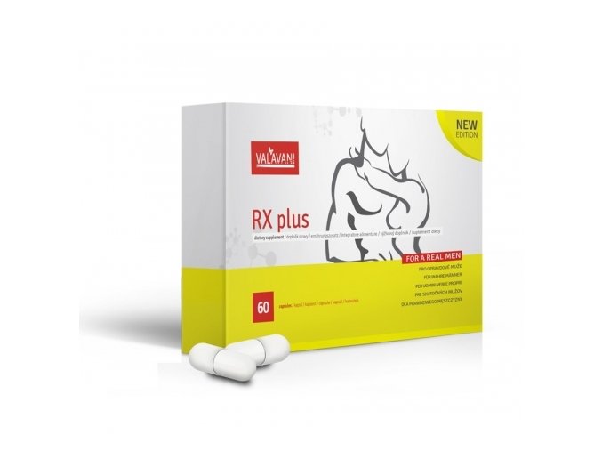 RX plus 60 kapslí - pro lepší sexuální výkon