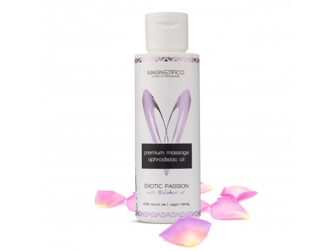 PRÉMIOVÝ MASÁŽNÍ AFRODIZIAKÁLNÍ OLEJ EXOTIC PASSION 100ML