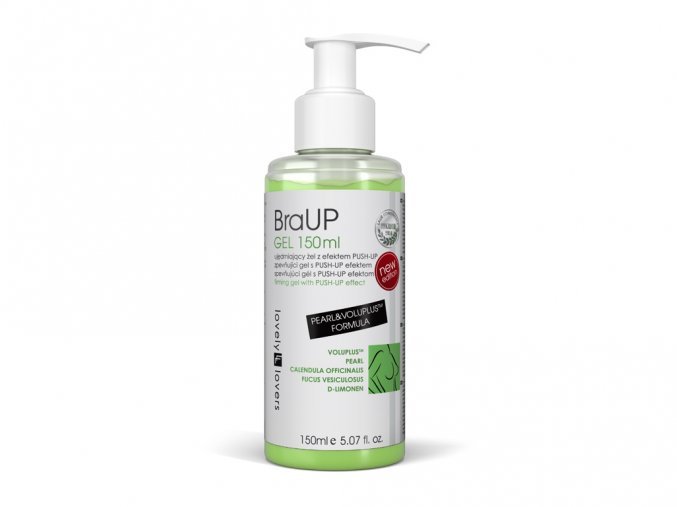 Gel na zpevnění poprsí LovelyLovers BraUP Pearl&Voluplus formula, 150ml