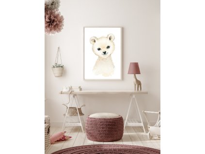 Plakát Arctic medvídě