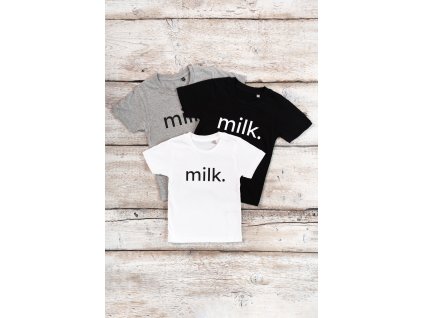 Dětské tričko Milk