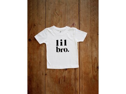 Dětské tričko pro sourozence Lil bro