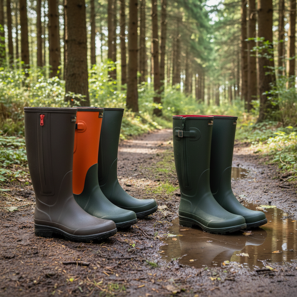 Čtyři druhy holínek od Lovik.cz: Jak vybrat ty pravé pro vaše dobrodružství