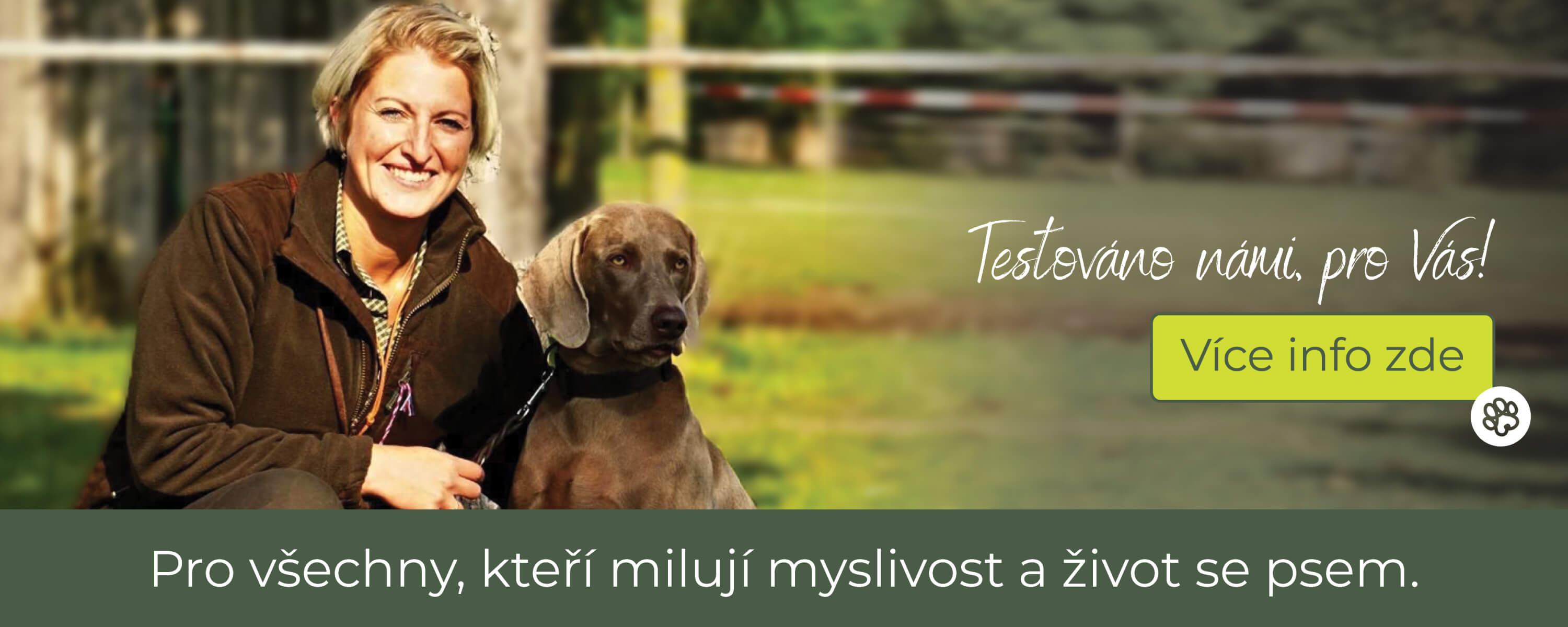 Uvodni baner Myslivost a pejskarstvo