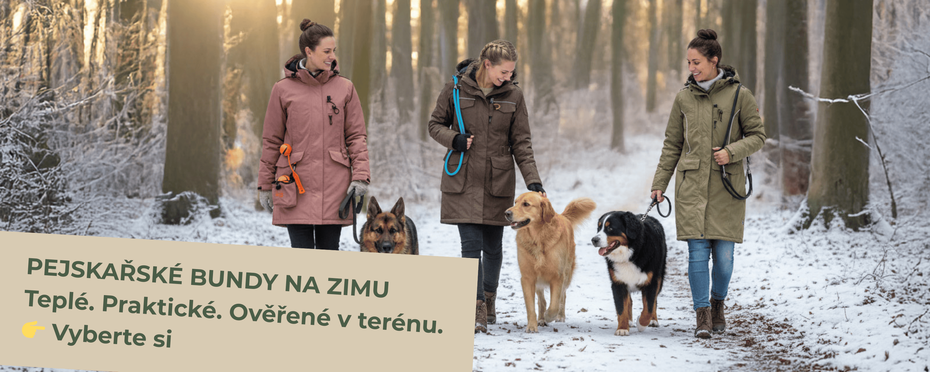 PEJSKAŘSKÉ BUNDY NA ZIMU
