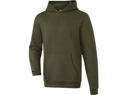 mikina Hoodie Oliv uni 3