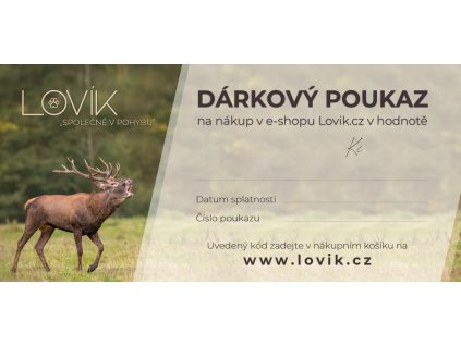 Lovík voucher 1