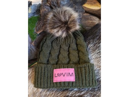 Čiapka ružové logo