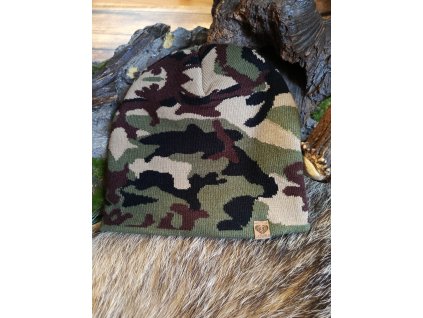 Unisex maskáčová čiapka